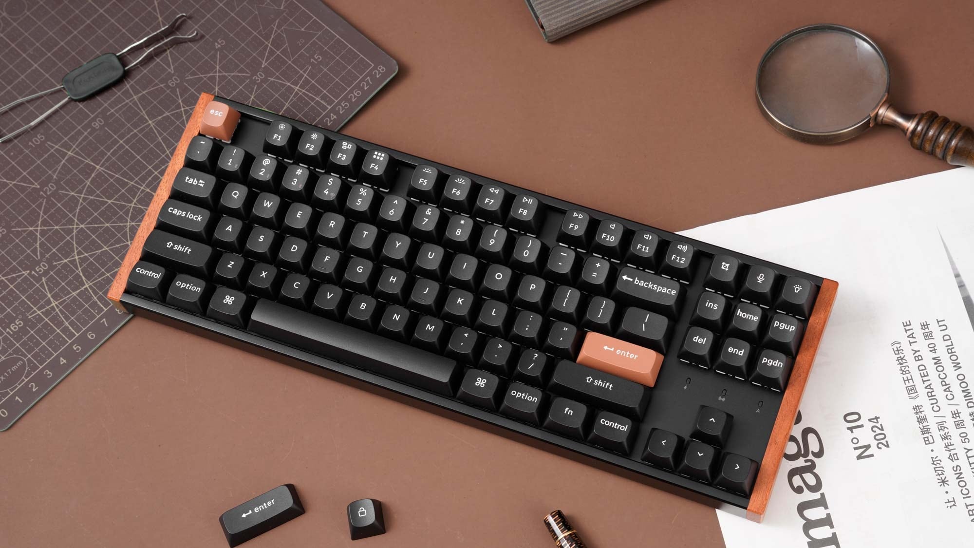 Tastatura Gaming Wireless magnetica KEYCHRON K8 HE Special Edition